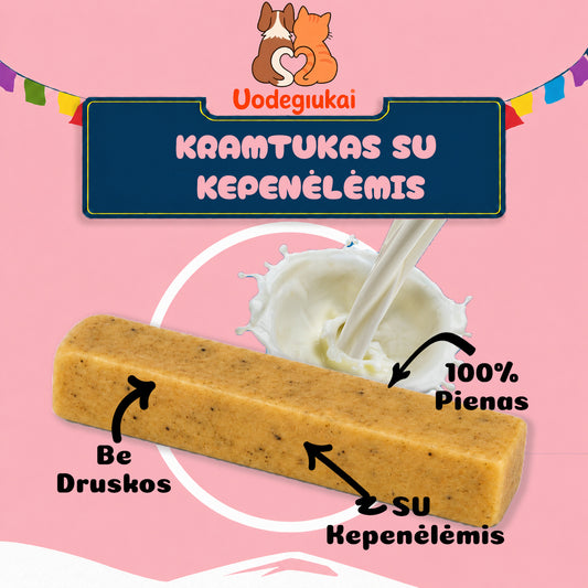 Natūralus YAK sūrio kramtukas su kepenėlėmis šunims