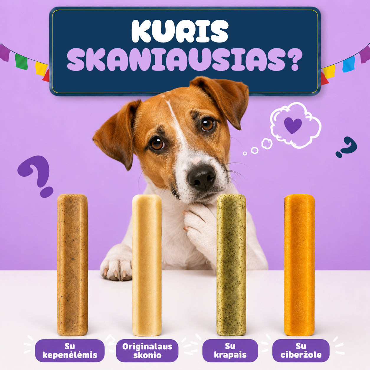 Išbandyk ir išsiaiškink kuris skaniausias