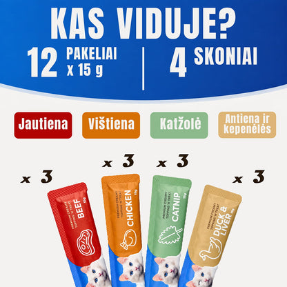 Kremini7 skanuk rinkinys 4 skoniai