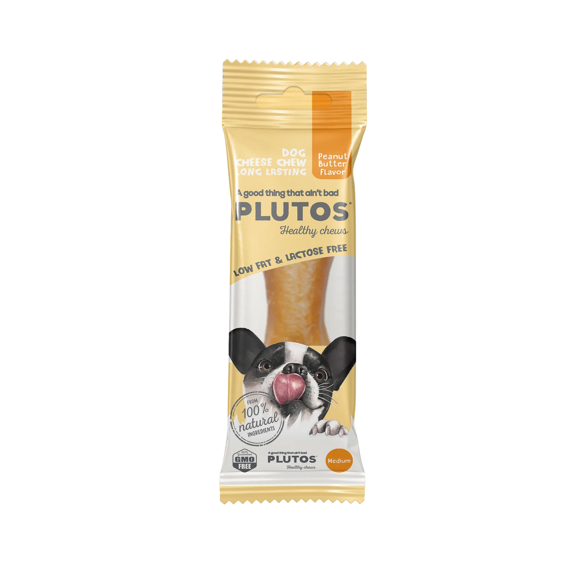 PLUTOS funkcinis sūrio kramtukas su riešutų kremo skoniu