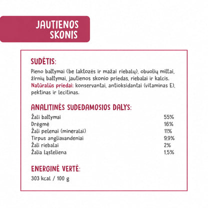 Pluto sudėtis jautiena