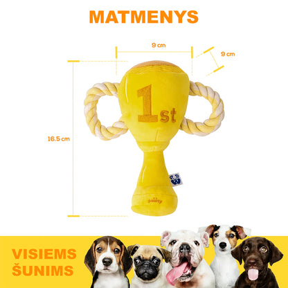 Taurė šunims matmenys