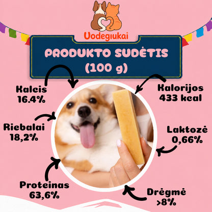Yak skanukas su kepenėlėmis šunims